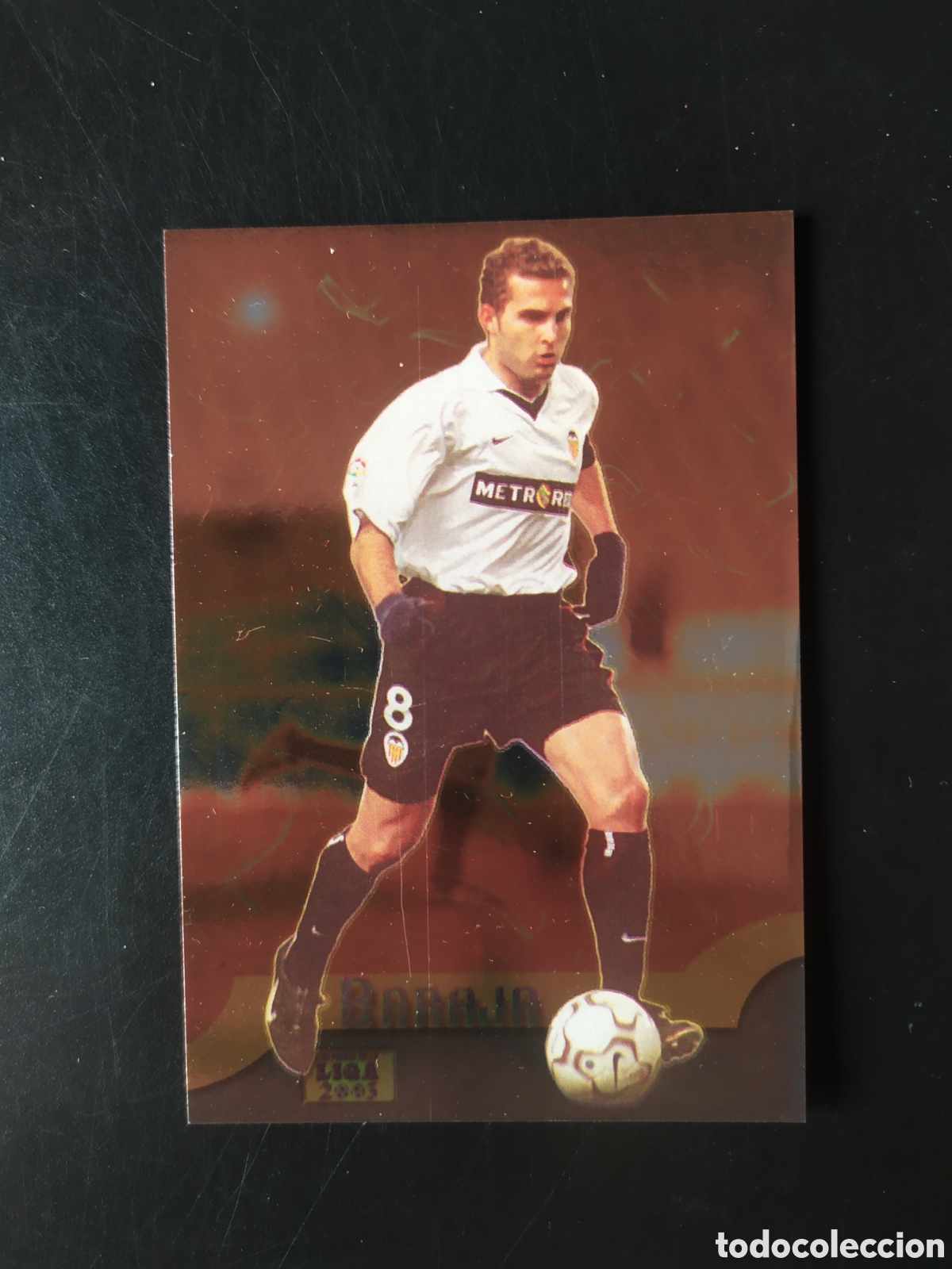 Cromos de F&uacute;tbol: Mundicromo fichas liga 2002 2003 02 03 Baraja n&deg; 27 Valencia