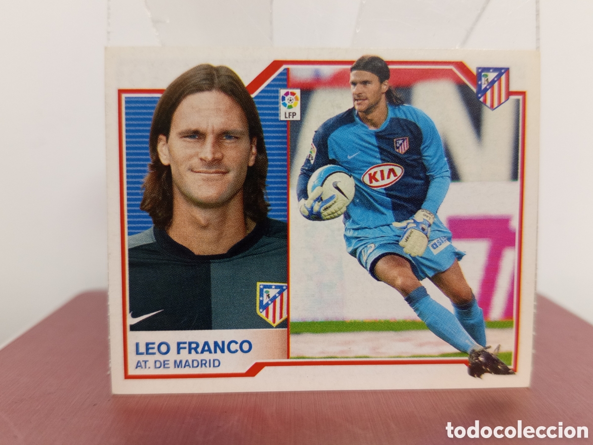 Figurine di Calcio: ❇️ CROMO ⚽ LEO FRANCO ATL&Eacute;TICO DE MADRID 07 08 2007 2008 LIGA ESTE SIN PEGAR ❇️