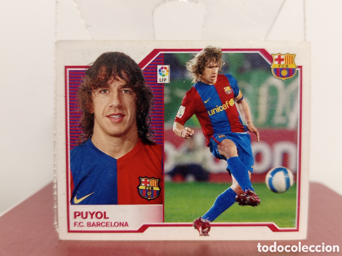 Figurine di Calcio: ❇️ CROMO ⚽ PUYOL BARCELONA 07 08 2007 2008 LIGA ESTE SIN PEGAR ❇️