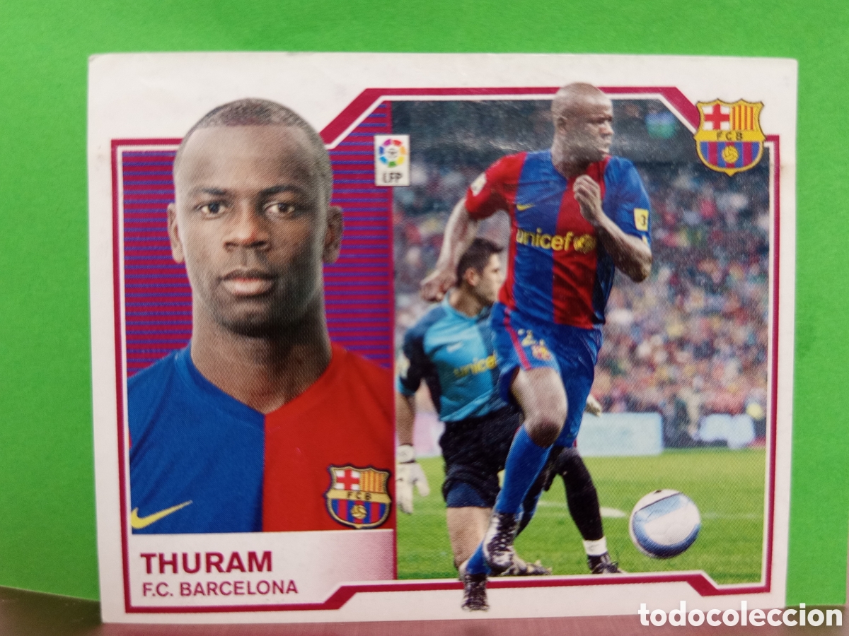 Figurine di Calcio: ❇️ CROMO ⚽ THURAM BARCELONA 07 08 2007 2008 LIGA ESTE SIN PEGAR ❇️