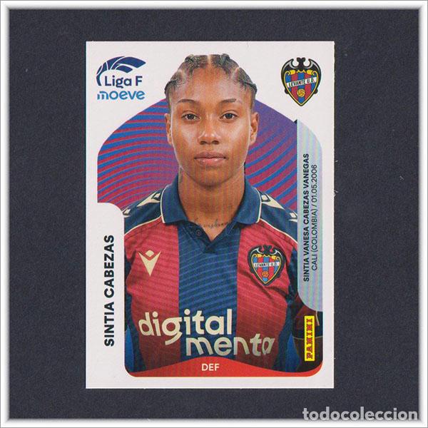 Cromos de F&uacute;tbol: LIGA FEMENINA F MOEVE 2025 2026 25 26 PANINI SINTIA CABEZAS 227 LEVANTE COLECCI&Oacute;N ALBUM