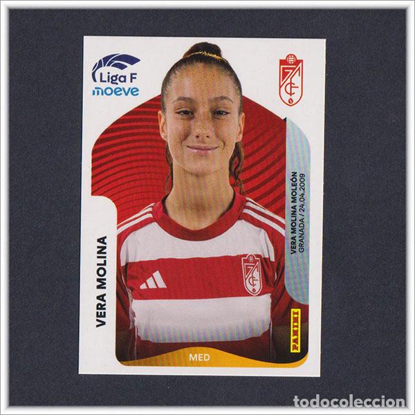 Cromos de F&uacute;tbol: LIGA FEMENINA F MOEVE 2025 2026 25 26 PANINI VERA MOLINA 216 GRANADA COLECCI&Oacute;N ALBUM
