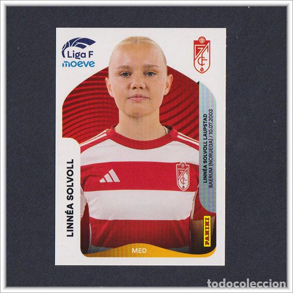 Cromos de F&uacute;tbol: LIGA FEMENINA F MOEVE 2025 2026 25 26 PANINI LINNEA SOLVOLL 215 GRANADA COLECCI&Oacute;N ALBUM