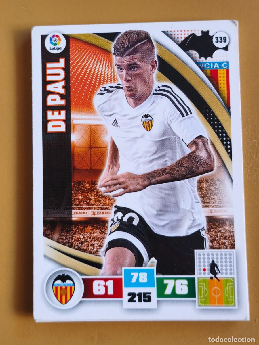 Cromos de f&uacute;tbol: de paul, adrenalyn 2015 16 - Foto 1