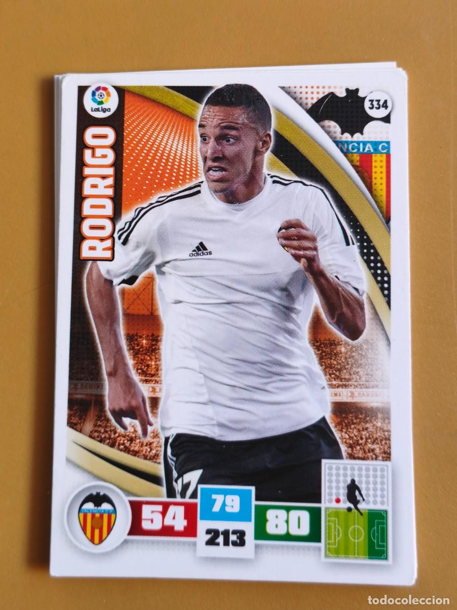 Cromos de f&uacute;tbol: rodrigo, adrenalyn 2015 16 - Foto 1