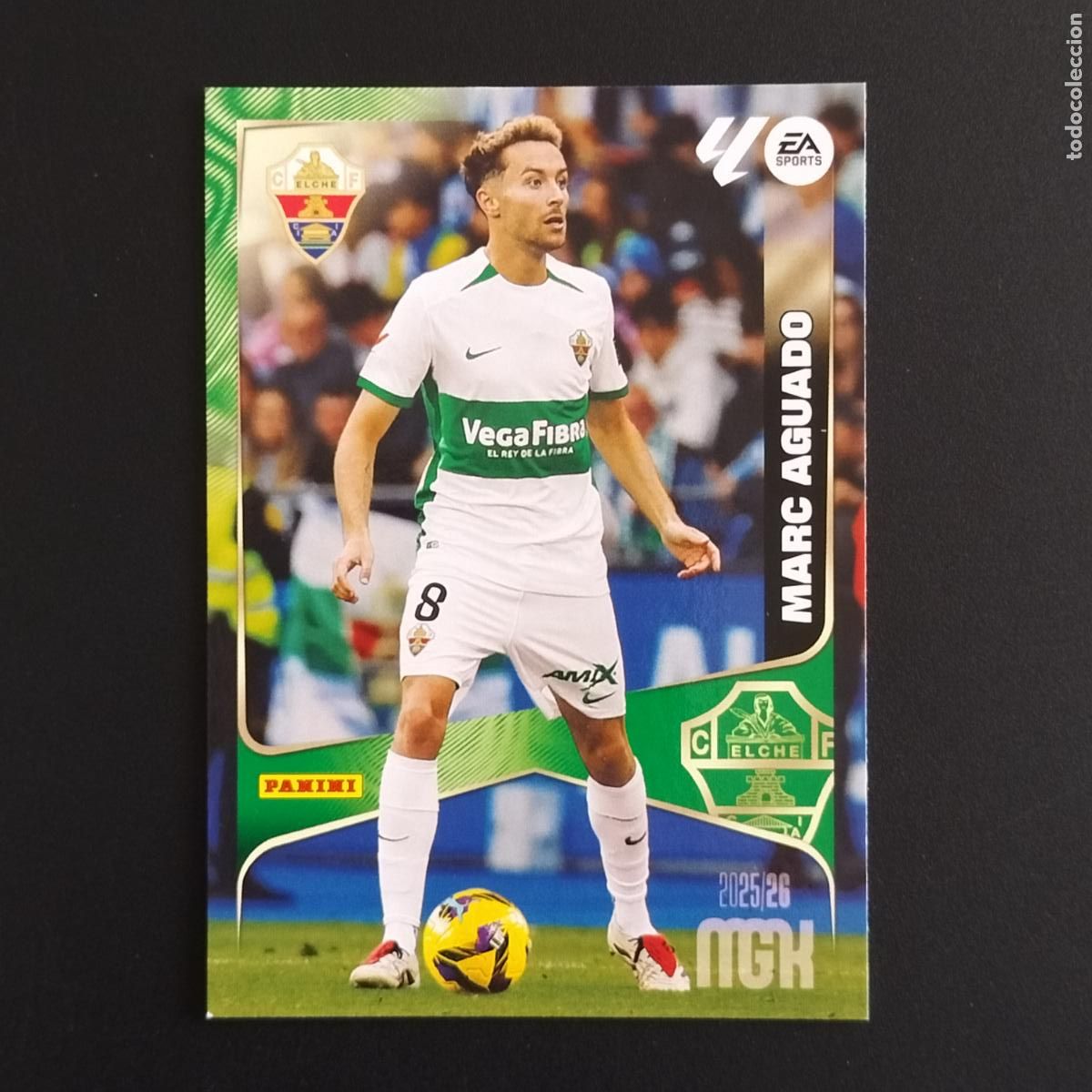 Cromos de F&uacute;tbol: MGK 137 MARC AGUADO ELCHE CROMOS ALBUM MEGACRACKS LIGA FUTBOL 2025 2026 25 26