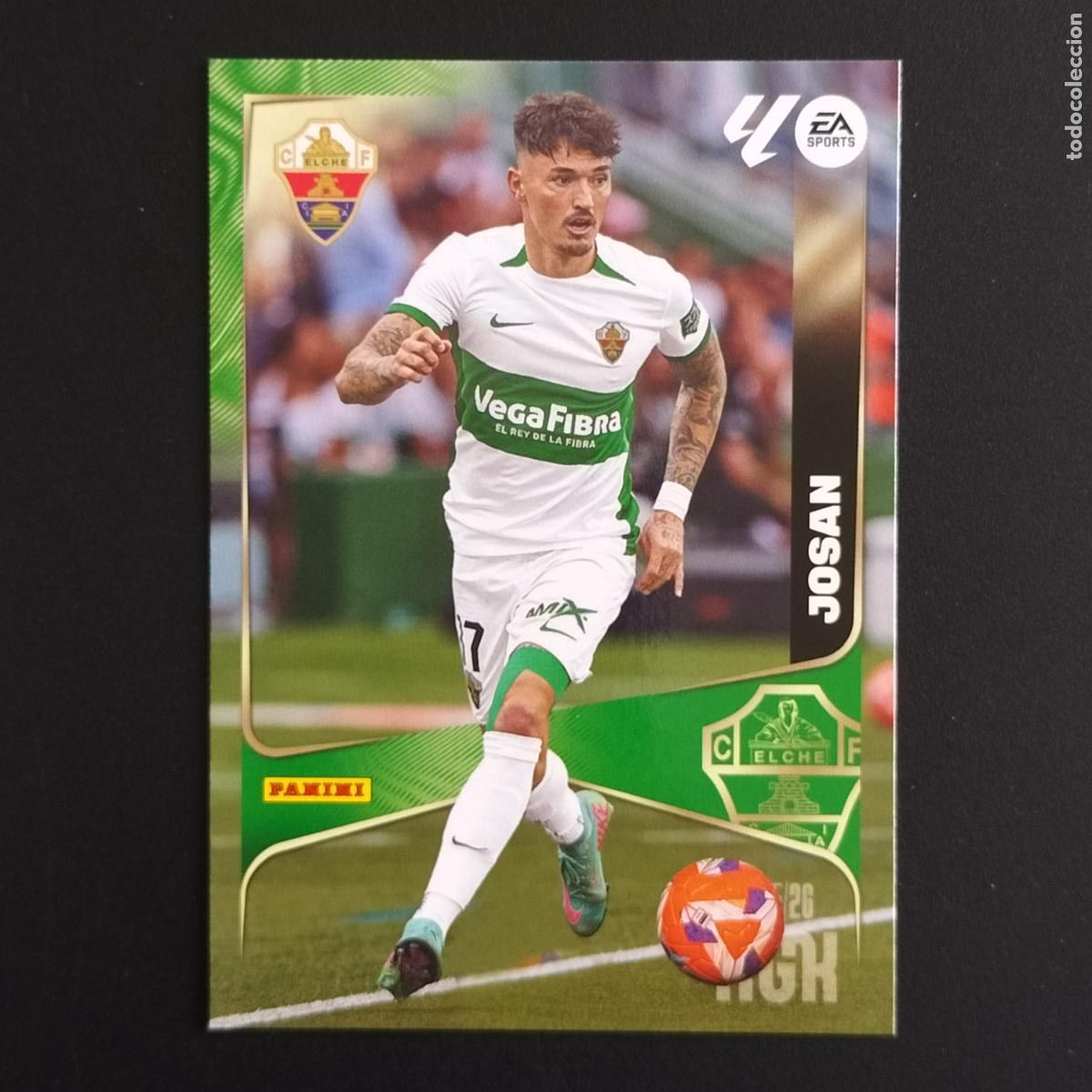 Cromos de F&uacute;tbol: MGK 140 JOSAN ELCHE CROMOS ALBUM MEGACRACKS LIGA FUTBOL 2025 2026 25 26