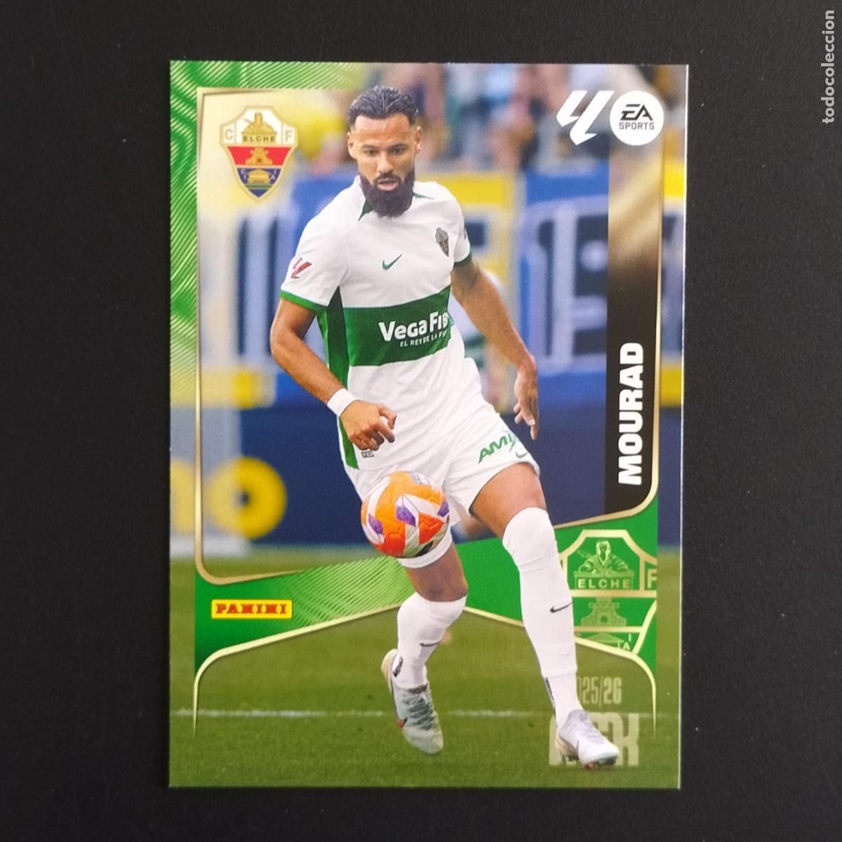 Cromos de F&uacute;tbol: MGK 142 MOURAD ELCHE CROMOS ALBUM MEGACRACKS LIGA FUTBOL 2025 2026 25 26