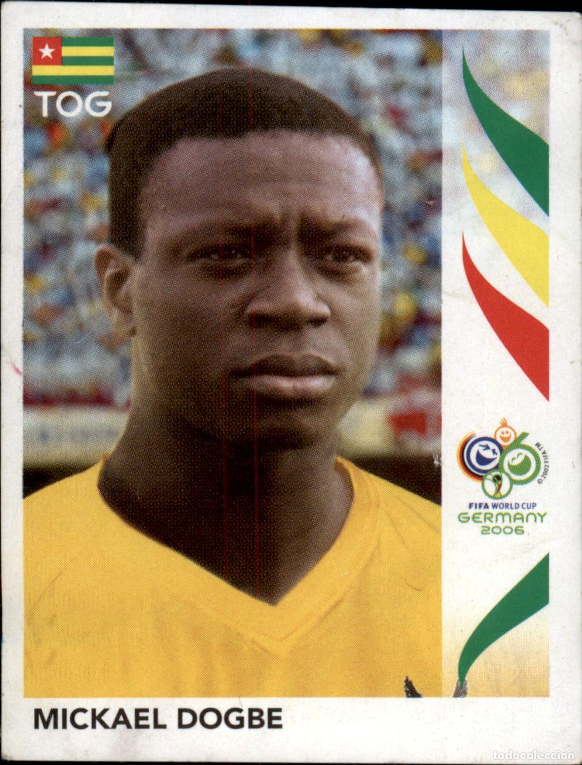 Figurine di Calcio: Mickael Dogbe N&ordm; 528 Togo Mundial 2006 World Cup Germany Panini 06
