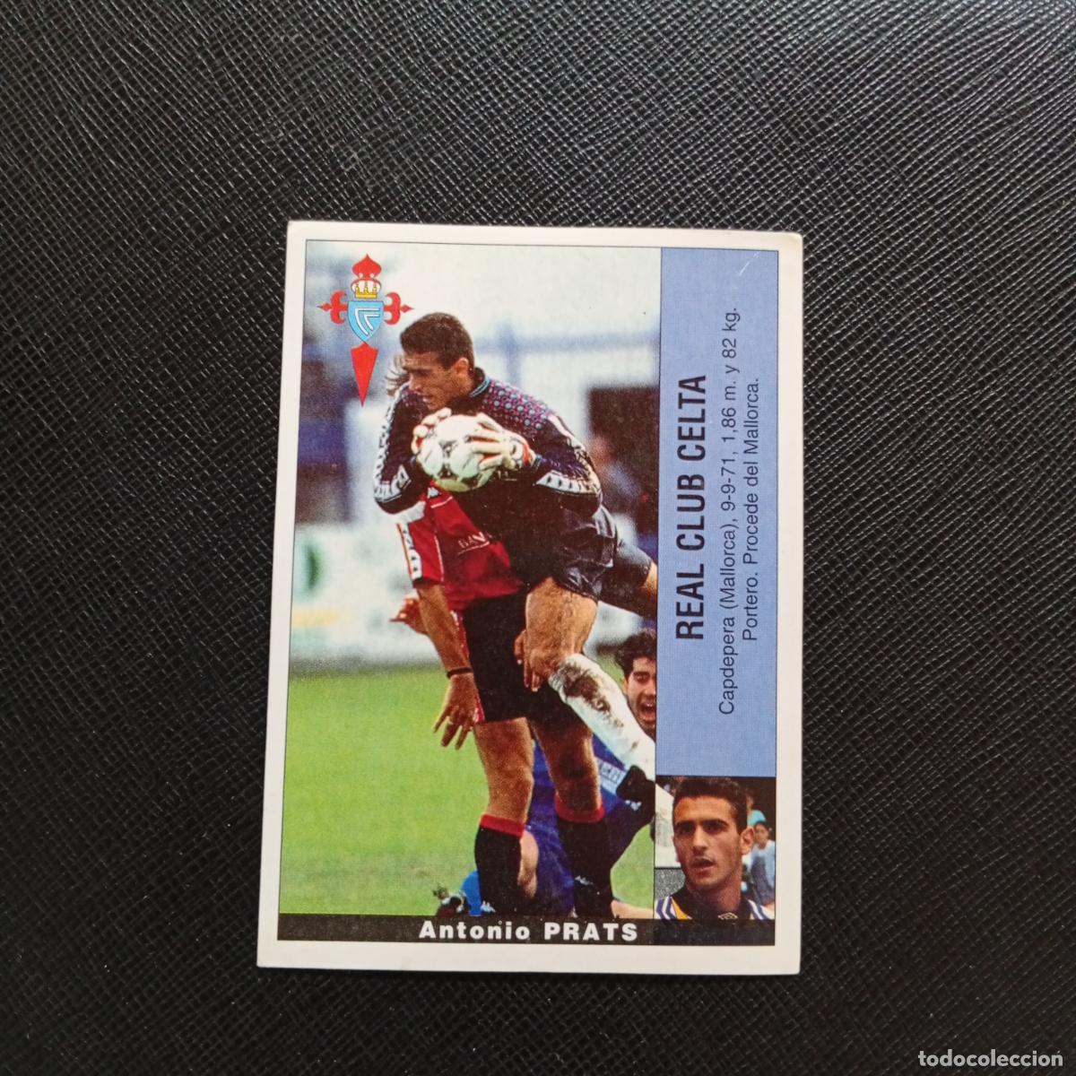 Cromos de F&uacute;tbol: PRATS CELTA PANINI 1996 1995 CROMO FUTBOL LIGA 96 95 - SIN PEGAR - A168 PG487