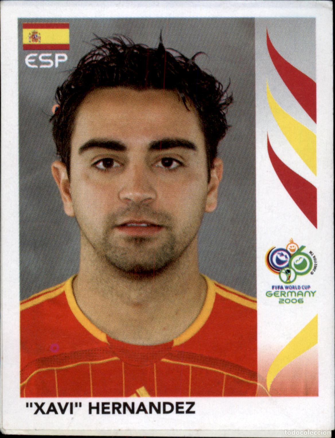 Cromos de F&uacute;tbol: Xabi Hern&aacute;ndez N&ordm; 542 Espa&ntilde;a Mundial 2006 World Cup Germany Panini 06