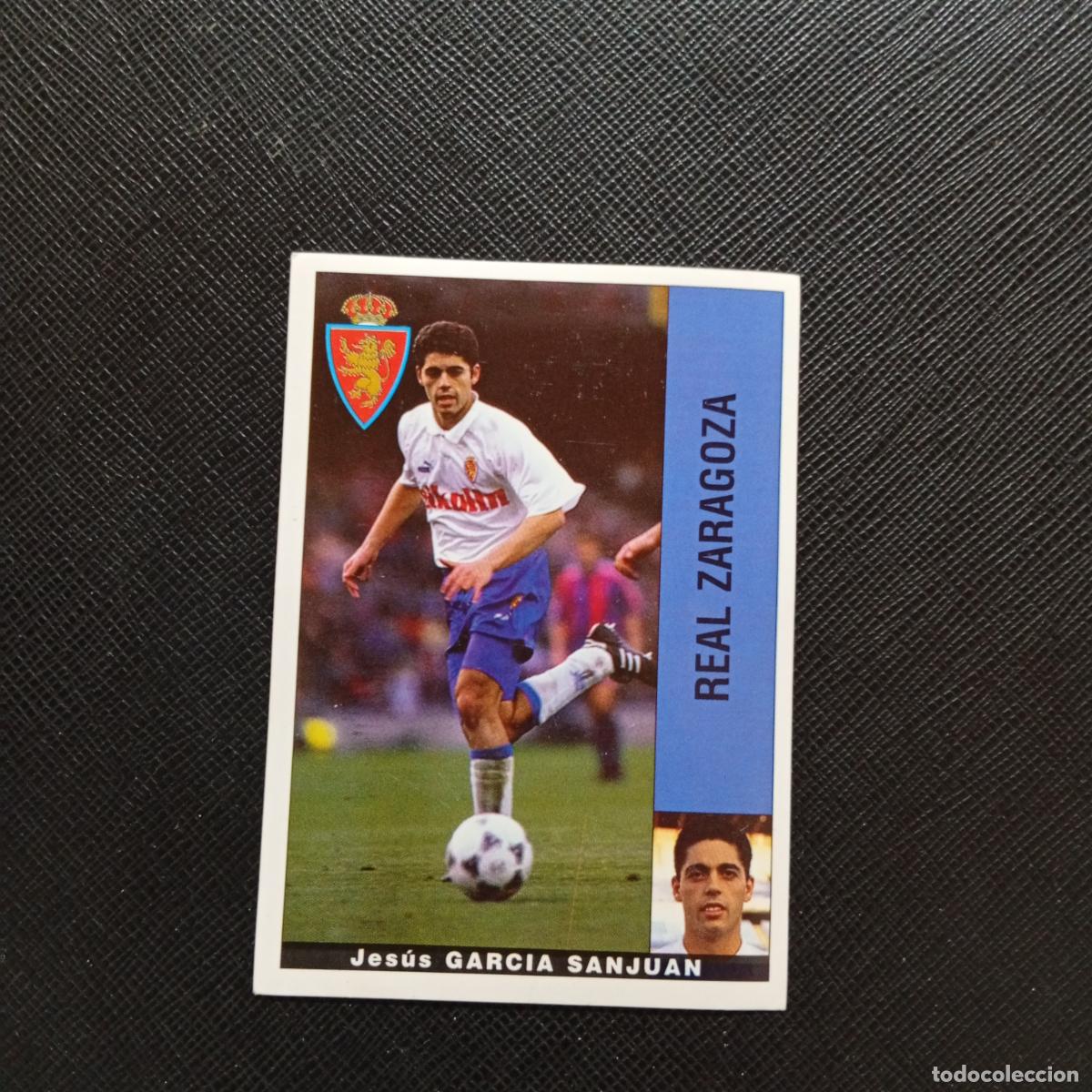 Cromos de F&uacute;tbol: GARCIA SANJUAN ZARAGOZA PANINI 1996 1997 CROMO FUTBOL LIGA 96 97 - SIN PEGAR - A168 PG514