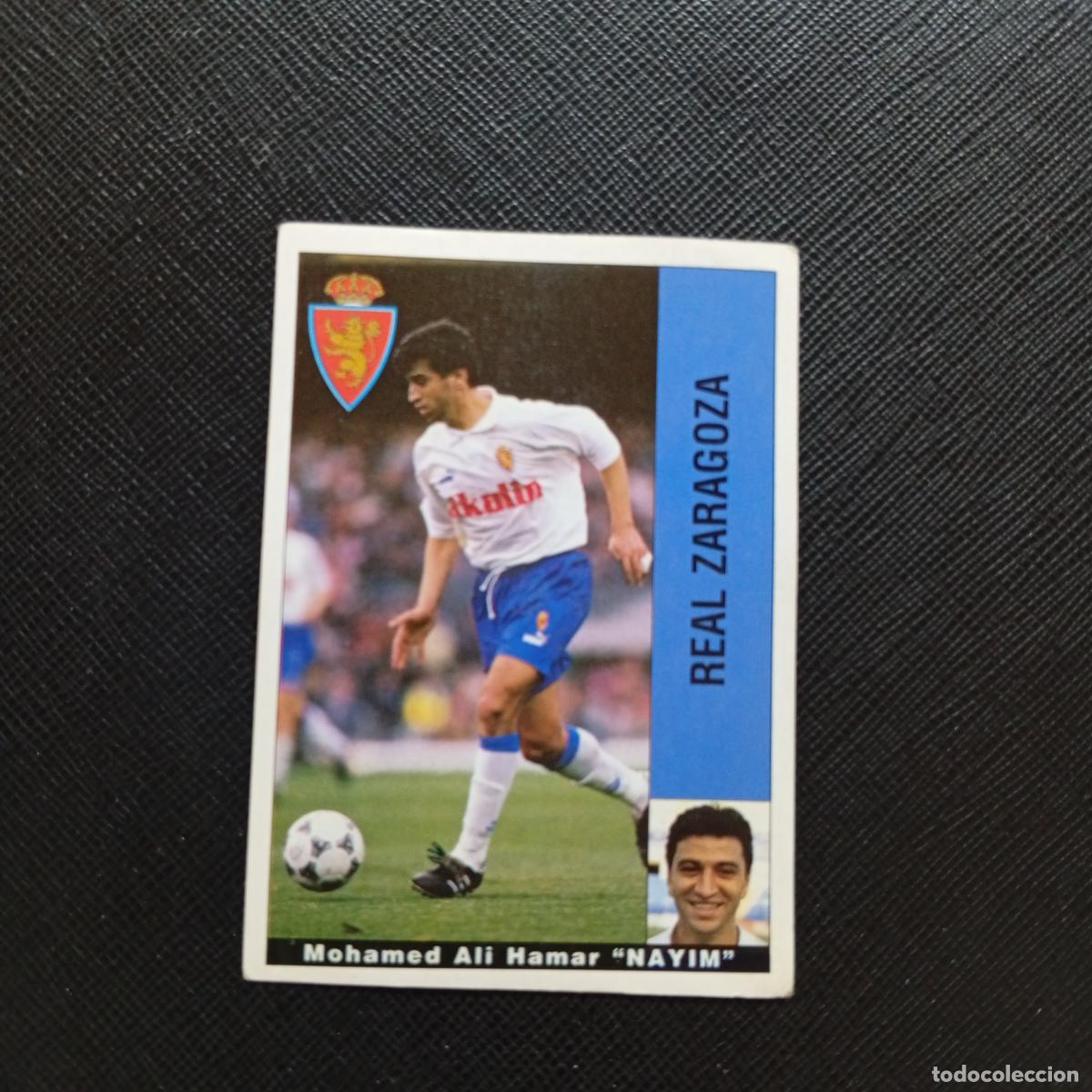 Cromos de F&uacute;tbol: NAYIM ZARAGOZA PANINI 1996 1997 CROMO FUTBOL LIGA 96 97 - SIN PEGAR - A168 PG523