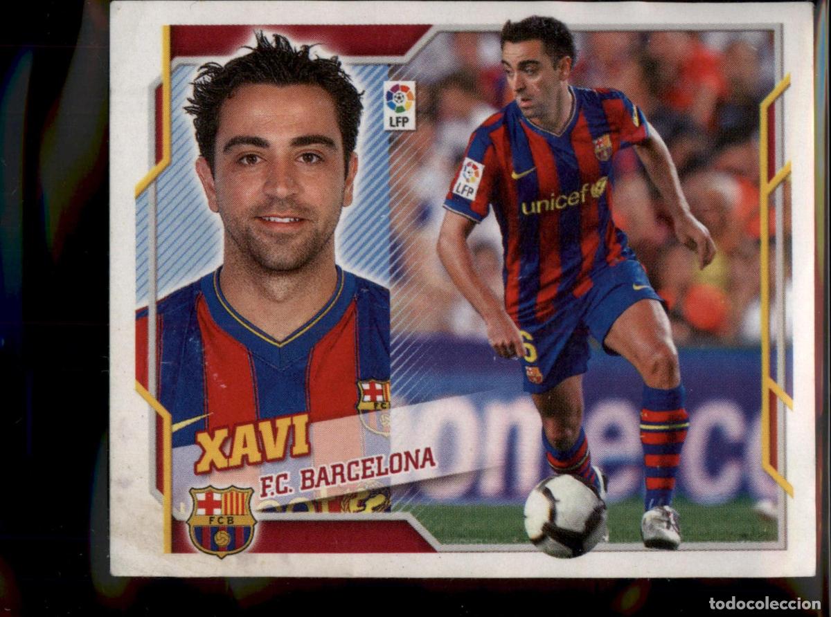 Cromos de F&uacute;tbol: Xavi N&ordm; 10 Bar&ccedil;a (Barcelona) Colecciones Este Liga BBVA 2010 2011 Panini 10 11