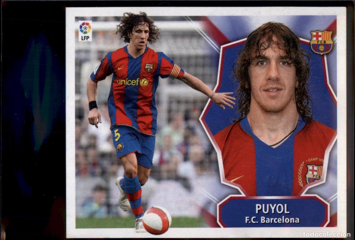 Cromos de F&uacute;tbol: Puyol Bar&ccedil;a (Barcelona) Colecciones Este Liga BBVA 2008 2009 Panini 08 09