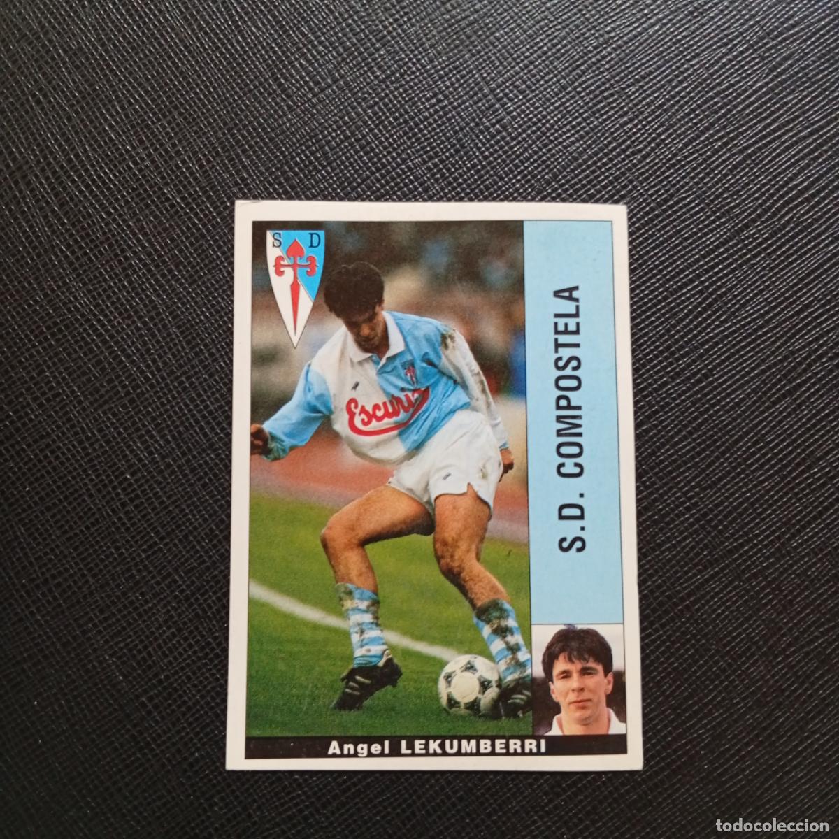 Cromos de F&uacute;tbol: LEKUMBERRI COMPOSTELA PANINI 1995 1996 CROMO FUTBOL LIGA 95 96 - SIN PEGAR - A168 PG532
