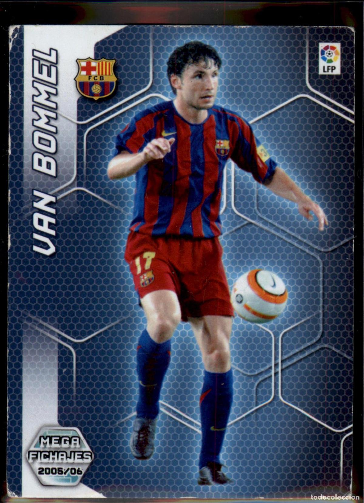 Cromos de F&uacute;tbol: Van Bommel Mega Fichajes N&ordm; 503 Bar&ccedil;a (Barcelona) Megacracks Liga BBVA 2006 2007 Panini 06 07