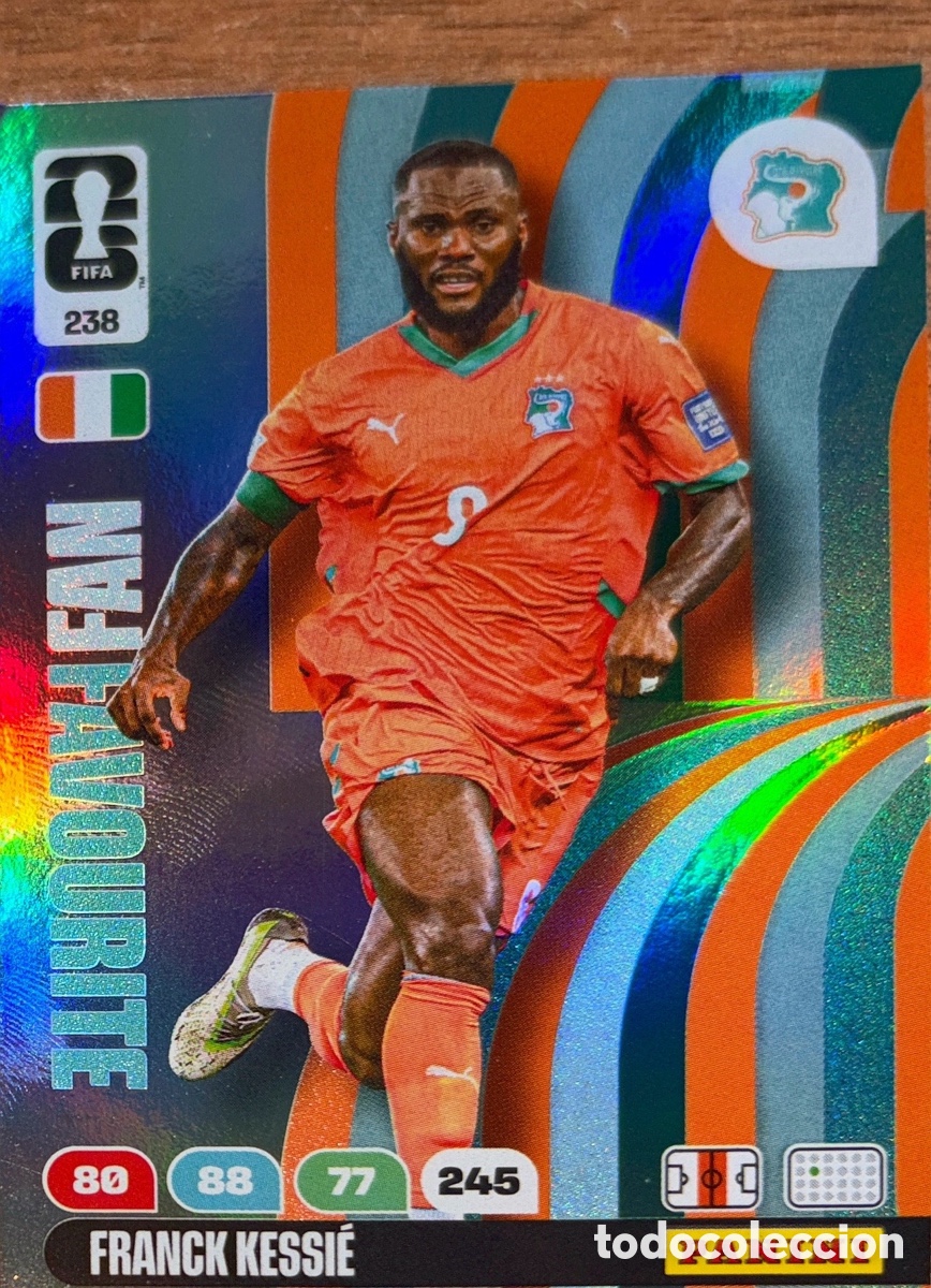 Cromos de Futebol: 238.- FRANCK KESSI&Eacute; FAN FAVOURITE- (COSTA MARFIL) ADRENALYN XL MUNDIAL 2026 (PANINI)