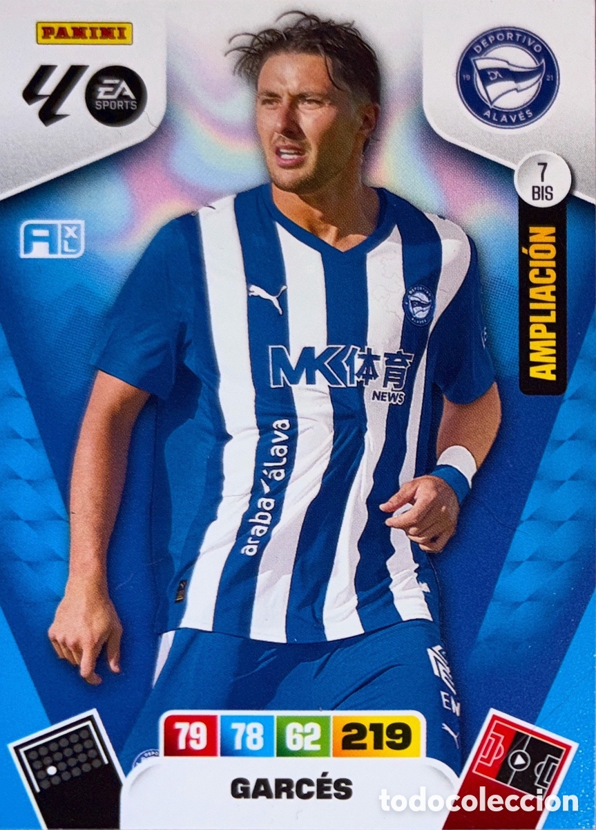 Cromos de Futebol: 7 BIS Garc&eacute;s (ALAVES) ADRENALYN XL LIGA 2025/26 (PANINI)