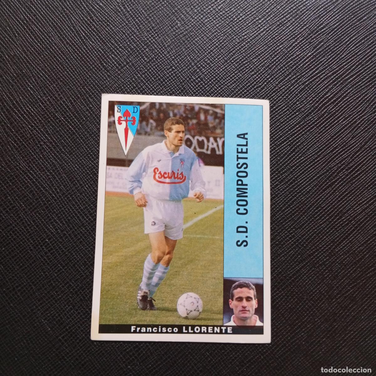 Cromos de F&uacute;tbol: LLORENTE COMPOSTELA PANINI 1995 1996 CROMO FUTBOL LIGA 95 96 - SIN PEGAR - A158 PG1