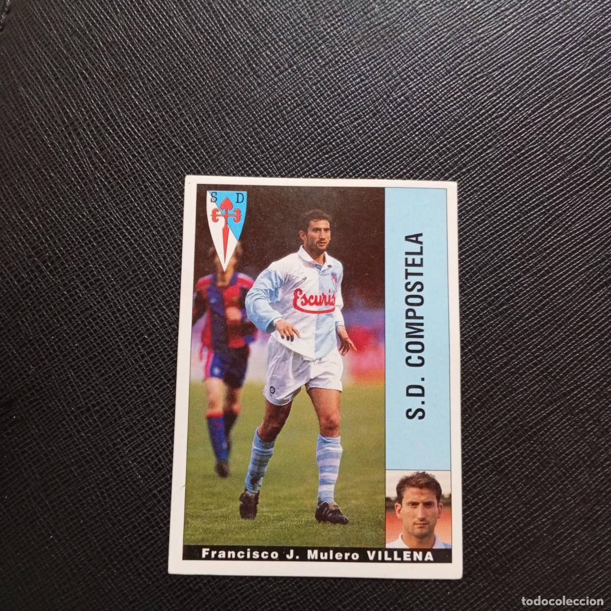 Cromos de F&uacute;tbol: VILLENA COMPOSTELA PANINI 1995 1996 CROMO FUTBOL LIGA 95 96 - SIN PEGAR - A158 PG1