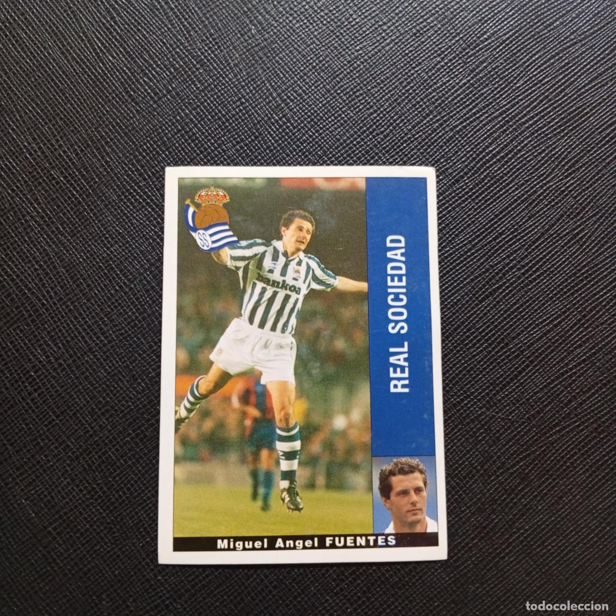 Cromos de F&uacute;tbol: FUENTES REAL SOCIEDAD PANINI 1995 1996 CROMO FUTBOL LIGA 95 96 - SIN PEGAR - A158 PG10