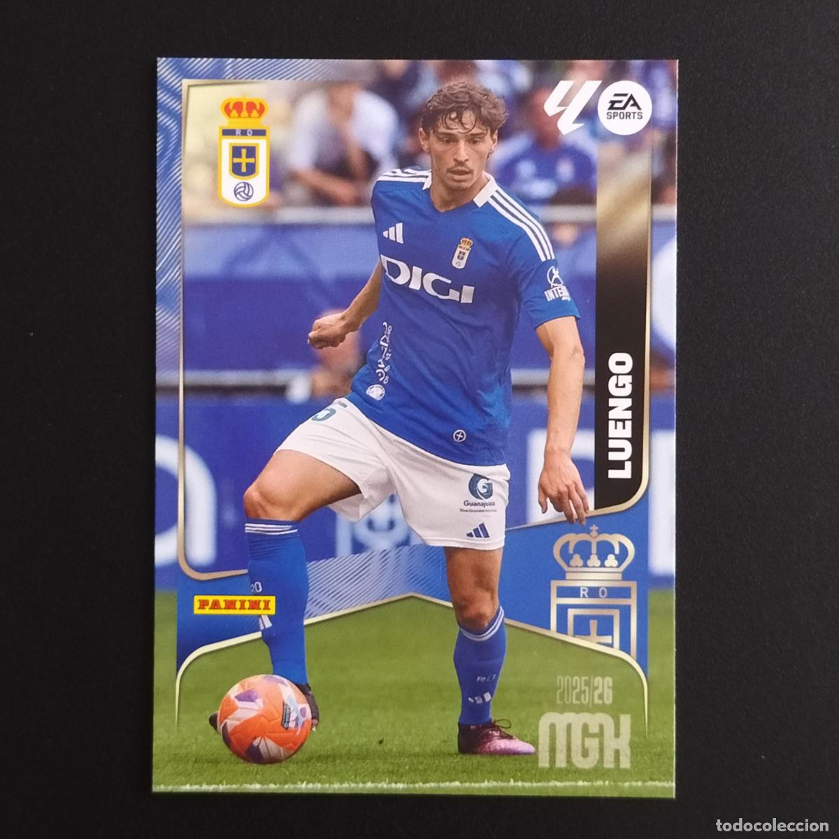 Cartes &agrave; collectionner de Football: MGK 276 LUENGO OVIEDO CROMOS ALBUM MEGACRACKS LIGA FUTBOL 2025 2026 25 26