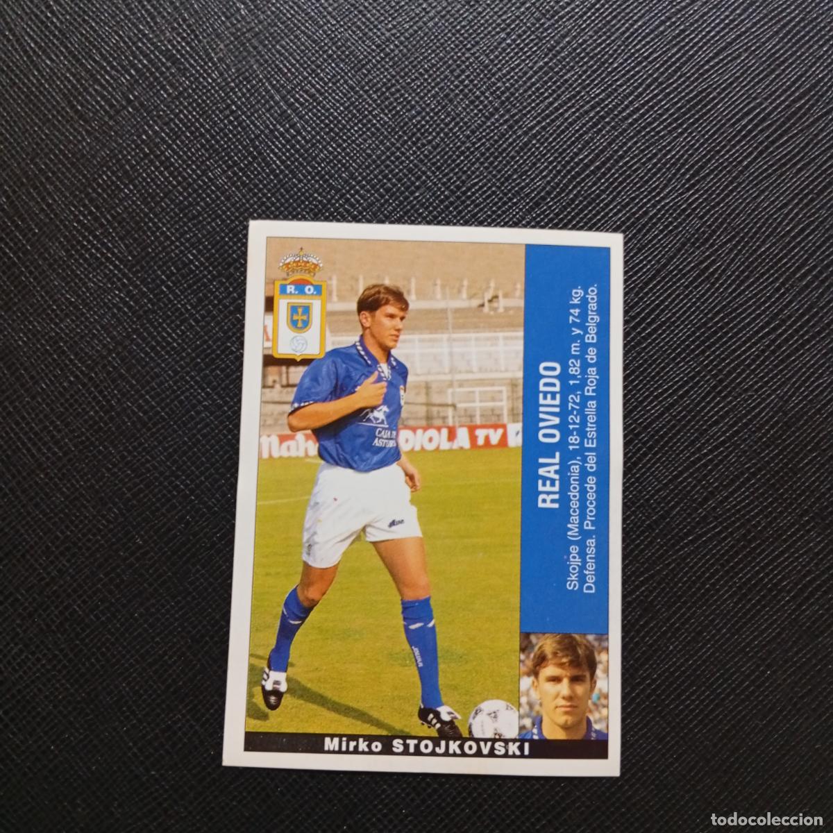 Cromos de F&uacute;tbol: STOJKOVSKI OVIEDO PANINI 1995 1996 CROMO FUTBOL LIGA 95 96 - SIN PEGAR - A158 PG19