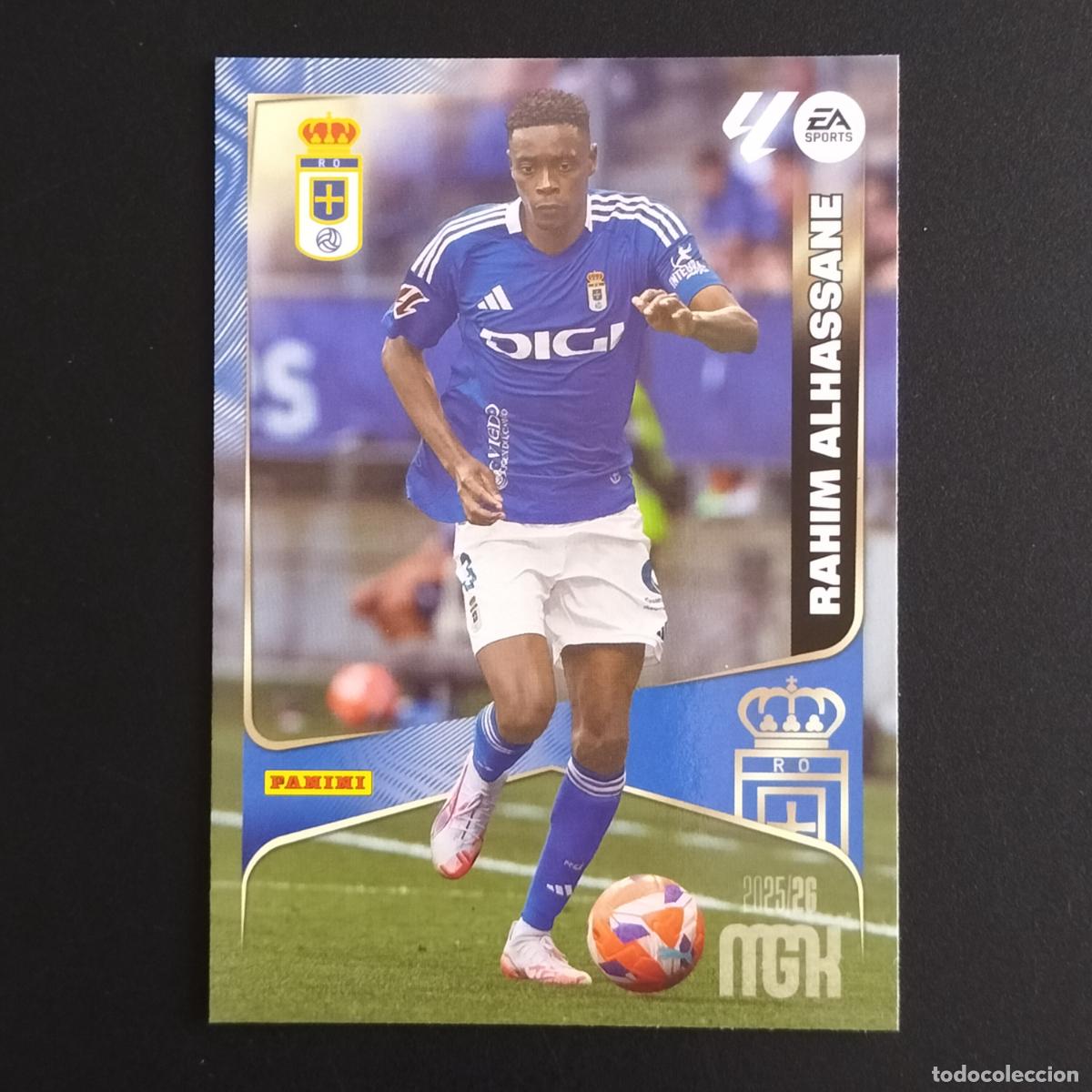 Cromos de F&uacute;tbol: MGK 278 RAHIM ALHASSANE OVIEDO CROMOS ALBUM MEGACRACKS LIGA FUTBOL 2025 2026 25 26