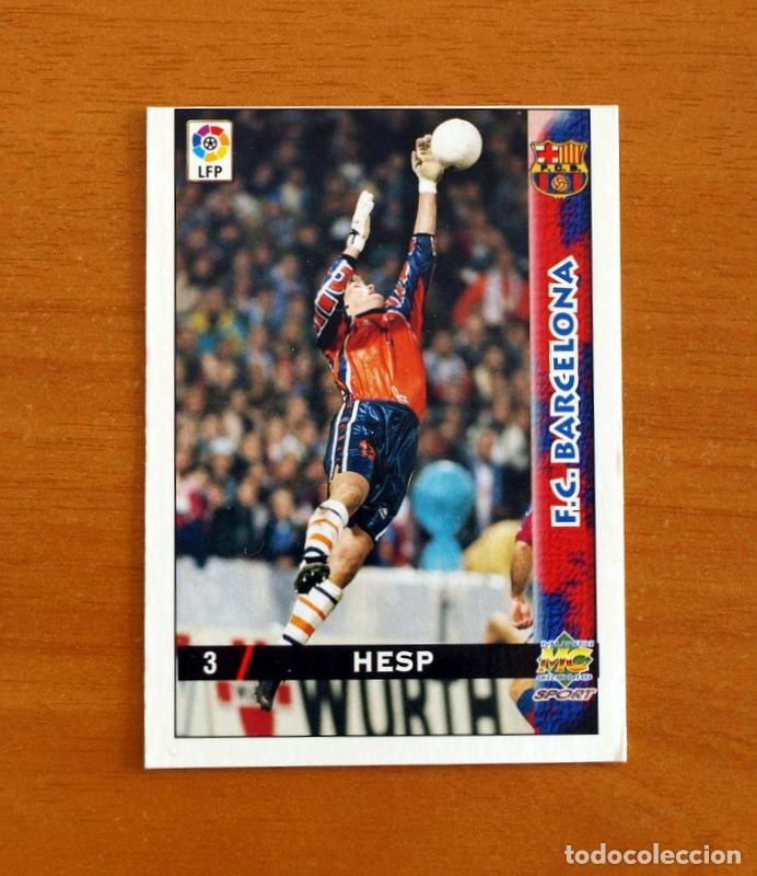 Cromos de F&uacute;tbol: Barcelona - N&ordm; 3 Hesp - Mundicromo Las Fichas de la Liga 1998-1999-98-99