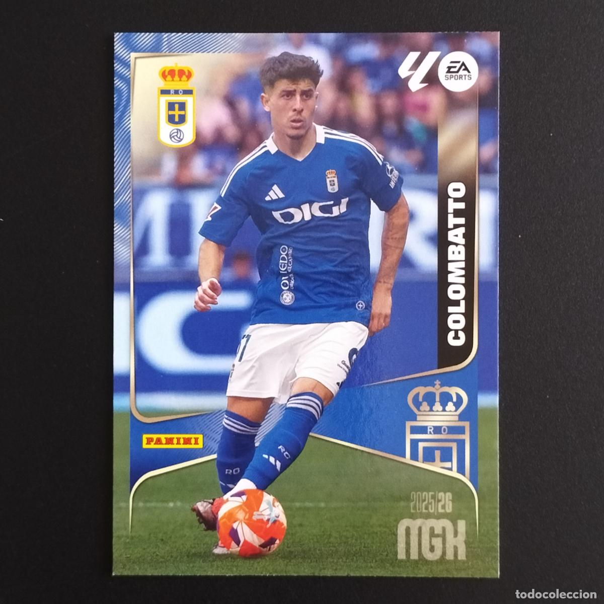 Cromos de F&uacute;tbol: MGK 279 COLOMBATTO OVIEDO CROMOS ALBUM MEGACRACKS LIGA FUTBOL 2025 2026 25 26