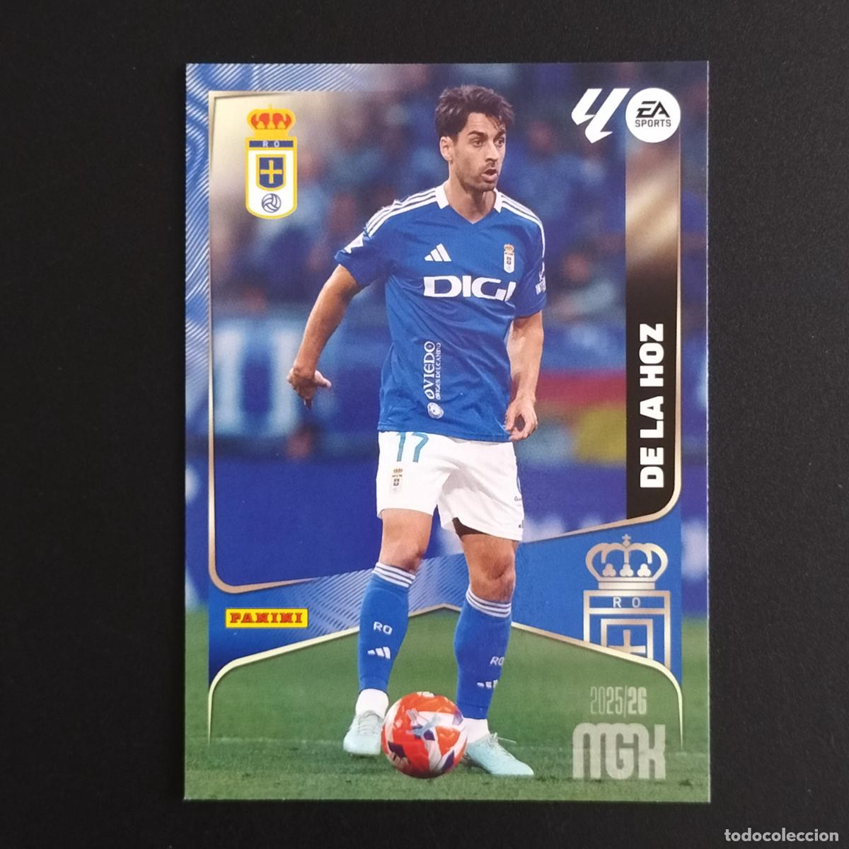 Cromos de F&uacute;tbol: MGK 280 DE LA HOZ OVIEDO CROMOS ALBUM MEGACRACKS LIGA FUTBOL 2025 2026 25 26
