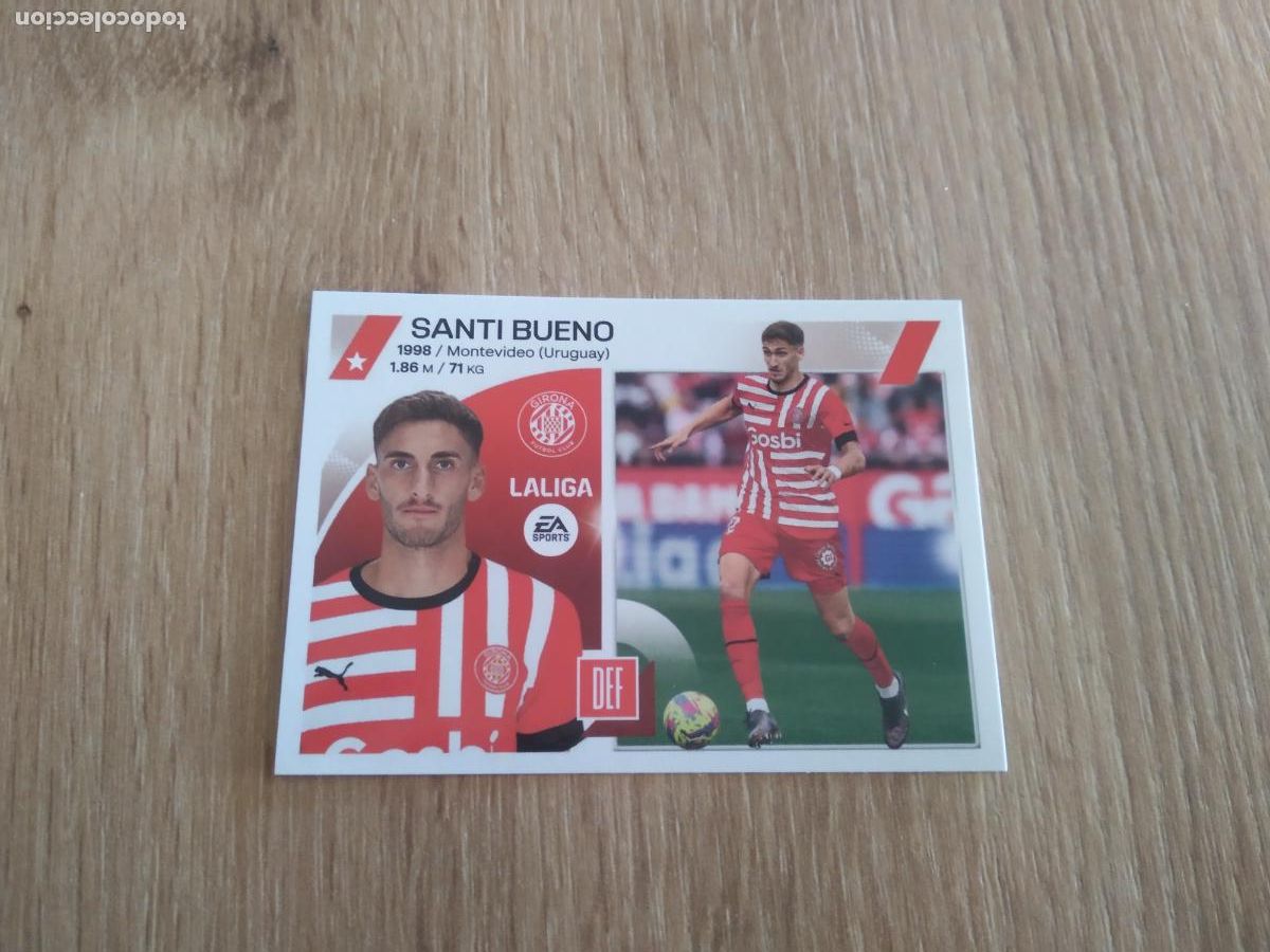 Cromos de F&uacute;tbol: 8 SANTI BUENO GIRONA CROMO FUTBOL PANINI LIGA 2023-2024 EDICIONES ESTE 23-24