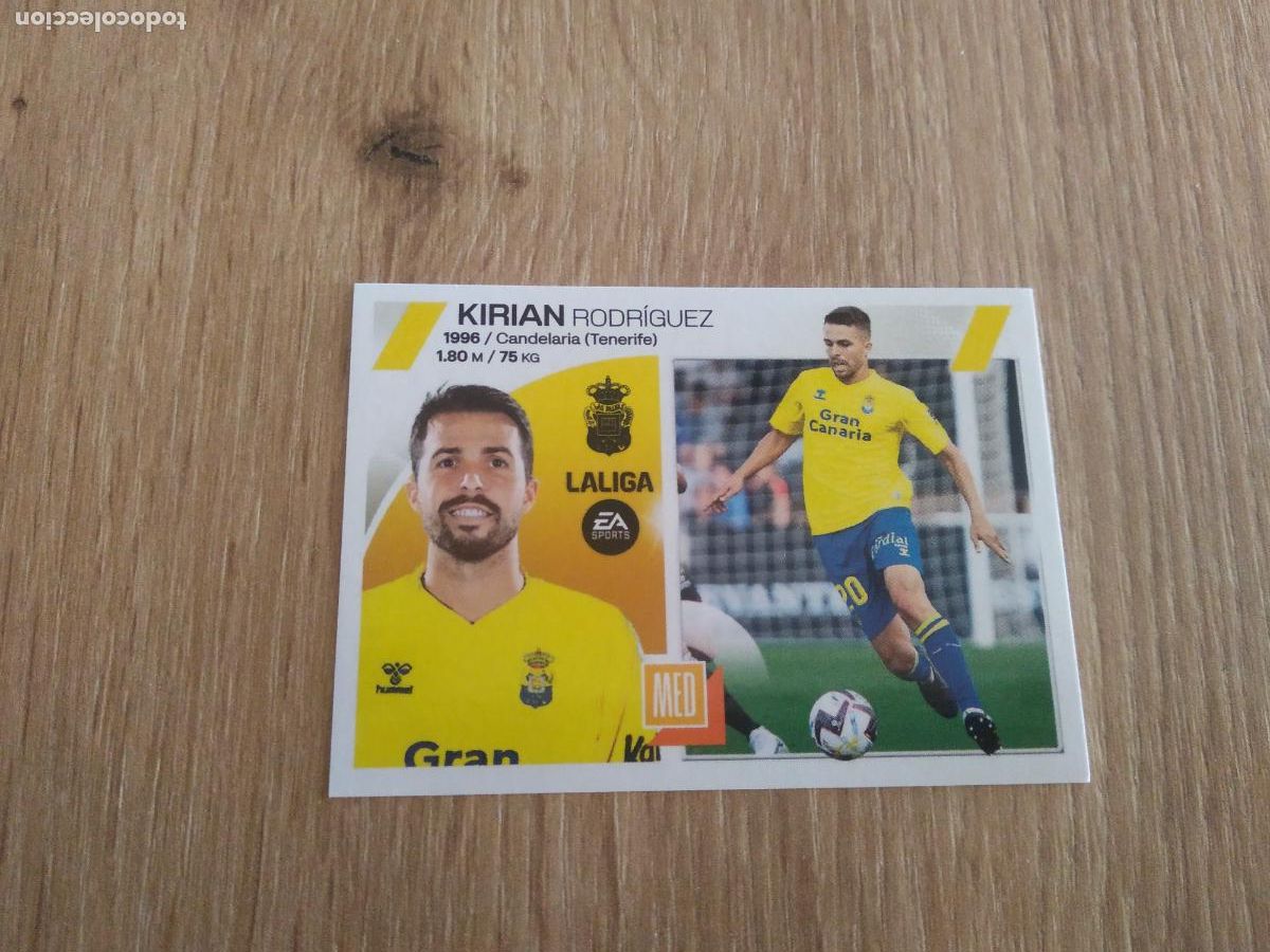 Cromos de F&uacute;tbol: 11 KIRIAN LAS PALMAS CROMO FUTBOL PANINI LIGA 2023-2024 EDICIONES ESTE 23-24