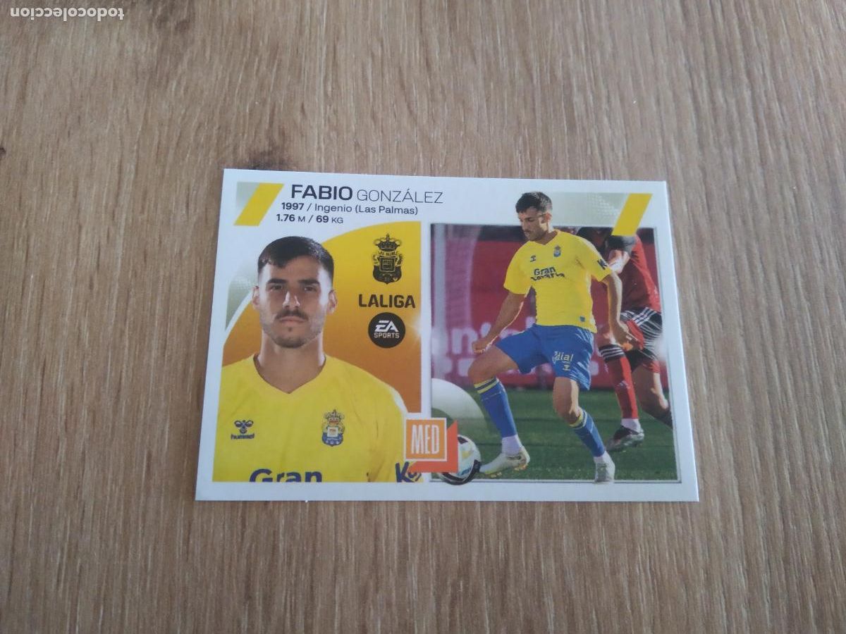 Cromos de F&uacute;tbol: 12 B FABIO GONZALEZ LAS PALMAS CROMO FUTBOL PANINI LIGA 2023-2024 EDICIONES ESTE 23-24