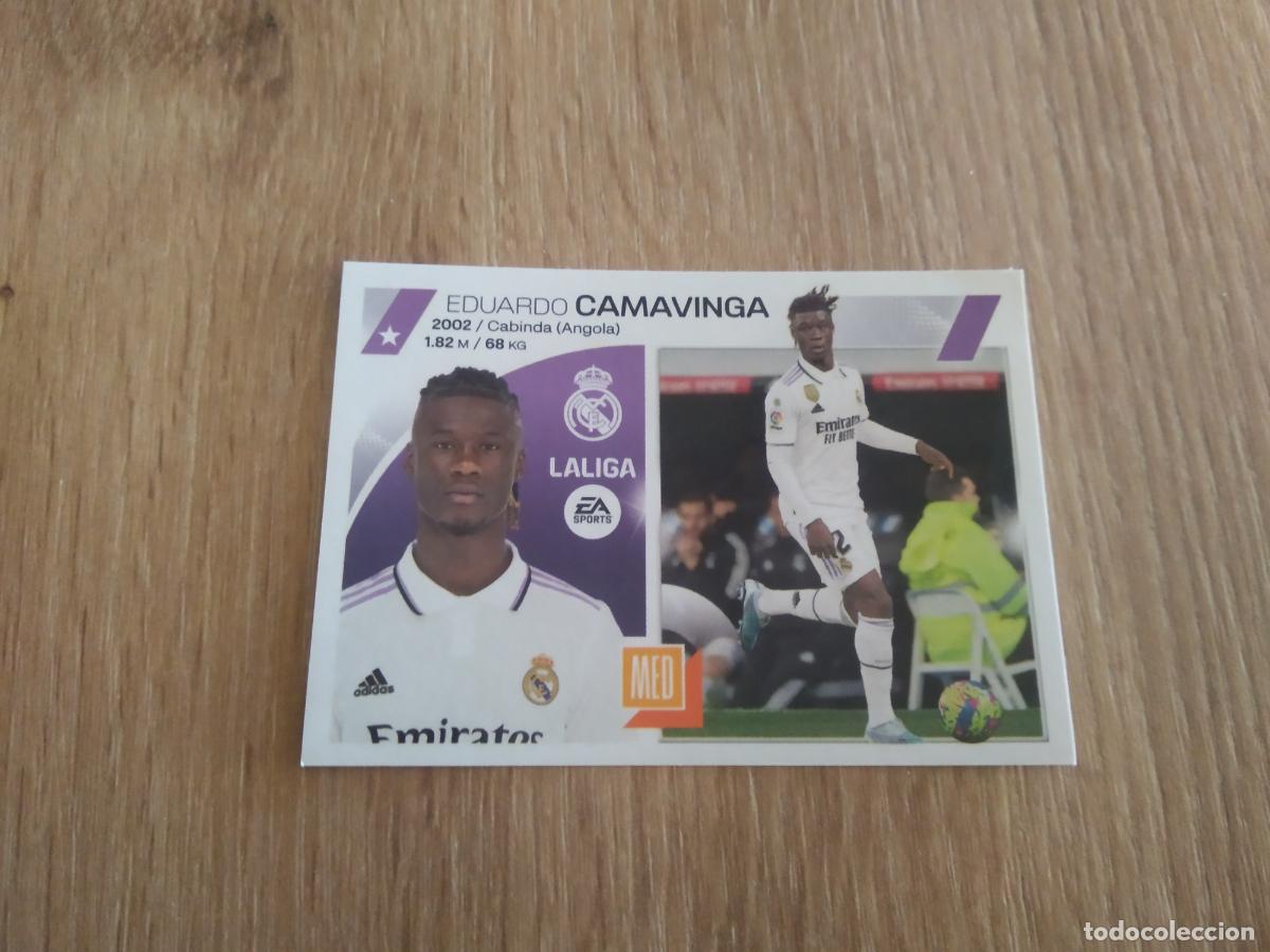 Cromos de F&uacute;tbol: 11 CAMAVINGA REAL MADRID CROMO FUTBOL PANINI LIGA 2023-2024 EDICIONES ESTE 23-24