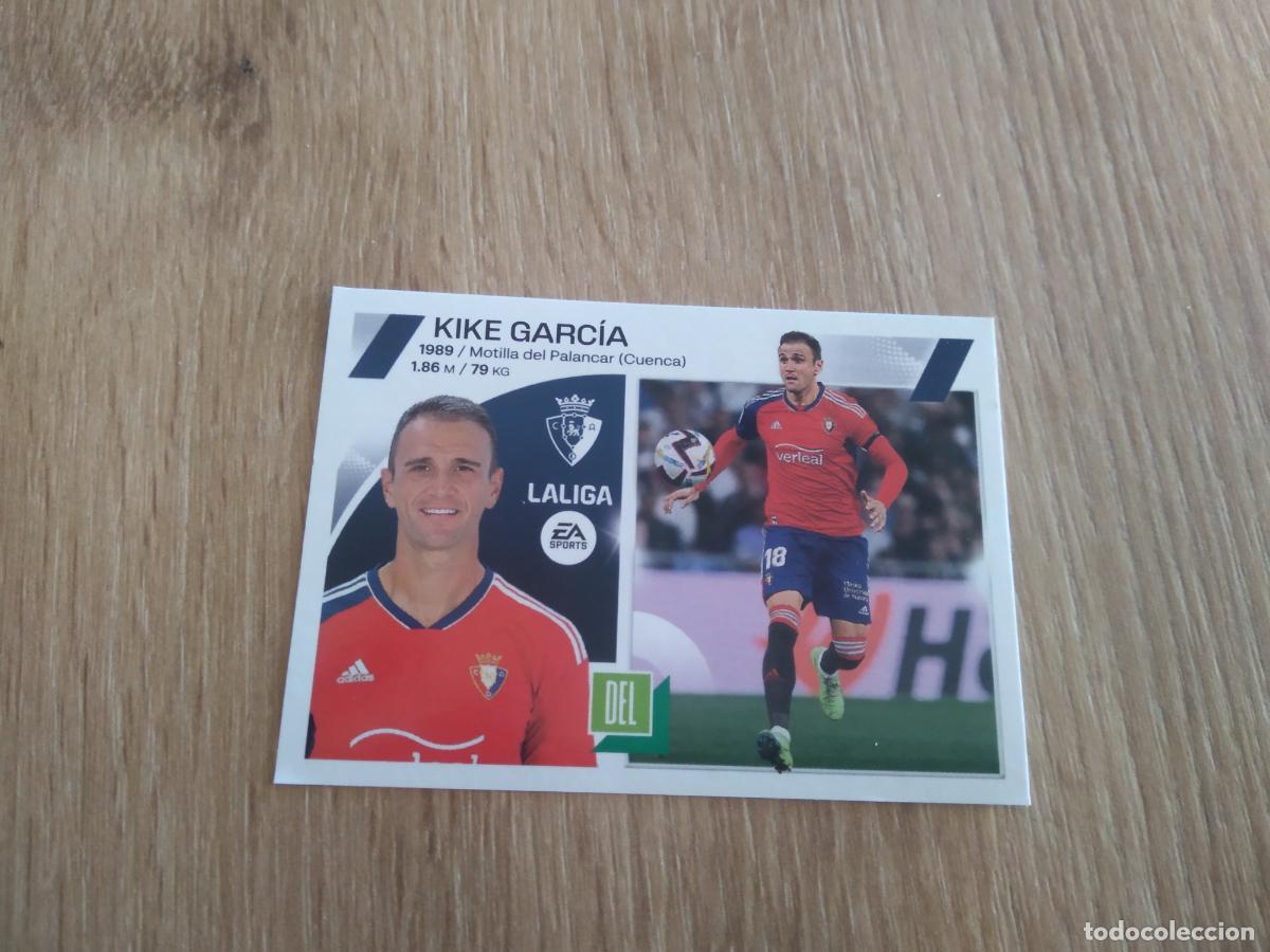 Cromos de F&uacute;tbol: 19 KIKE GARCIA OSASUNA CROMO FUTBOL PANINI LIGA 2023-2024 EDICIONES ESTE 23-24