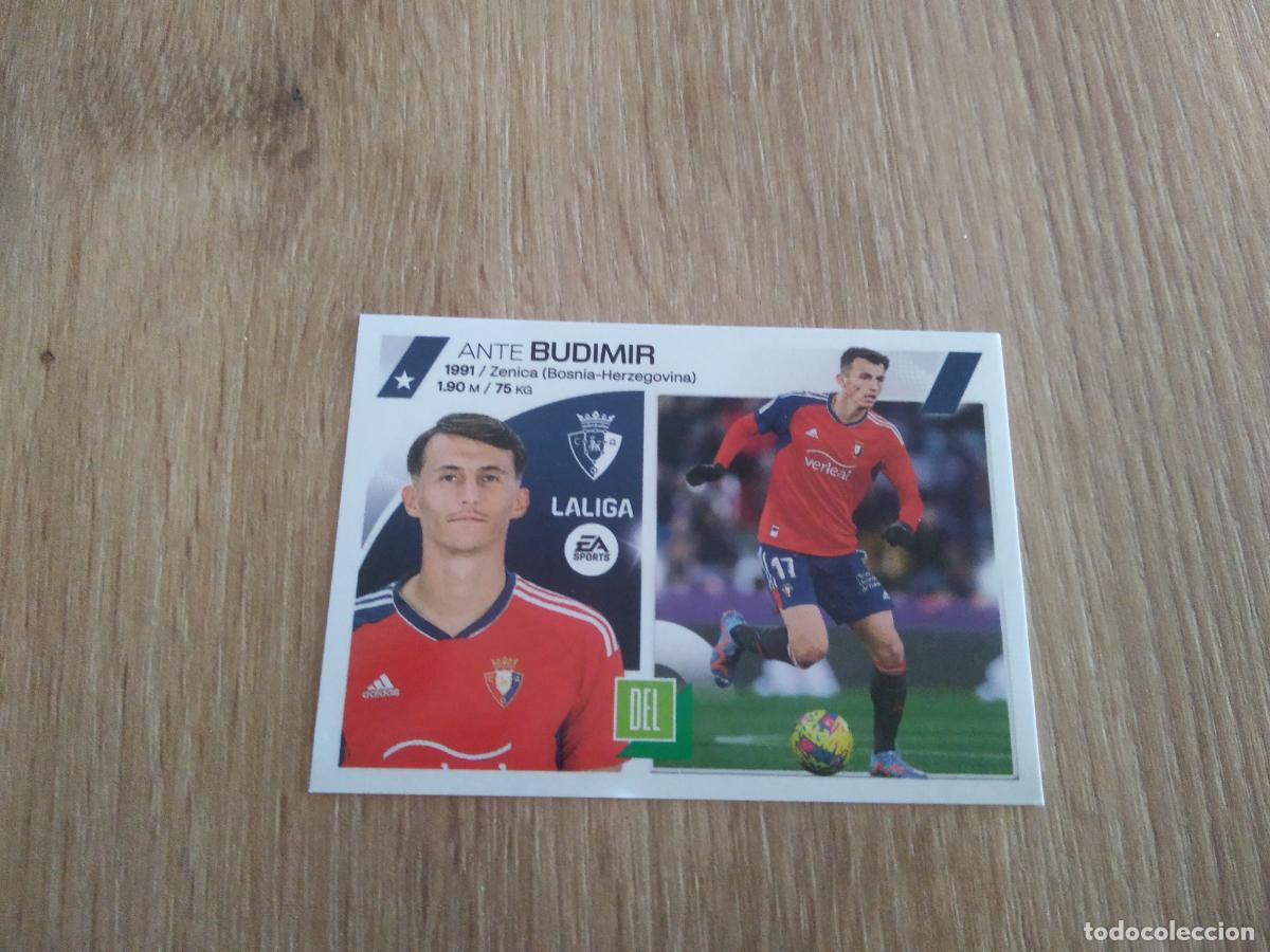 Cromos de F&uacute;tbol: 20 BUDIMIR OSASUNA CROMO FUTBOL PANINI LIGA 2023-2024 EDICIONES ESTE 23-24