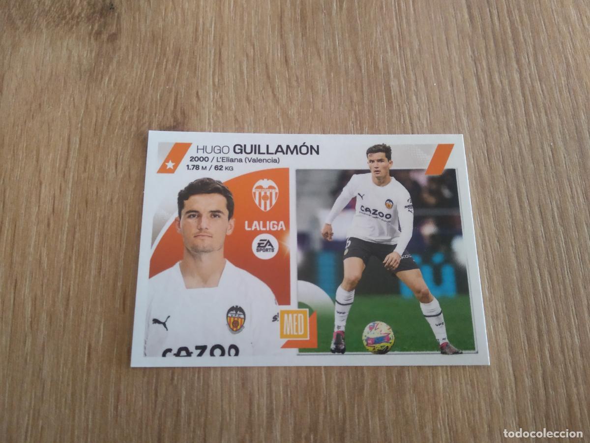 Cromos de F&uacute;tbol: 11 HUGO GUILLAMON VALENCIA CROMO FUTBOL PANINI LIGA 2023-2024 EDICIONES ESTE 23-24