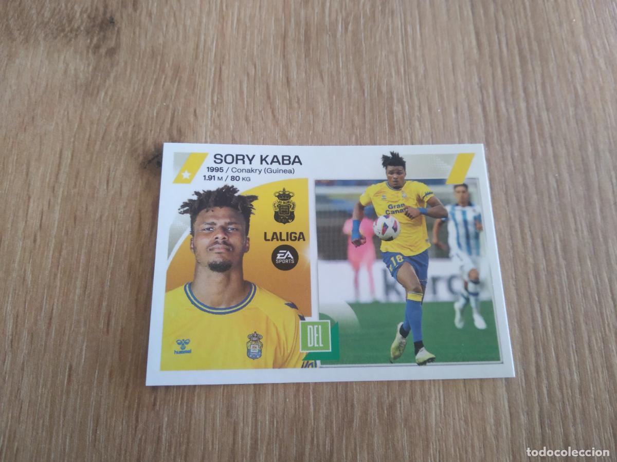 Cromos de F&uacute;tbol: ULTIMOS FICHAJES 43 SORY KABA LAS PALMAS CROMO FUTBOL PANINI LIGA 2023-2024 EDICIONES ESTE 23-24