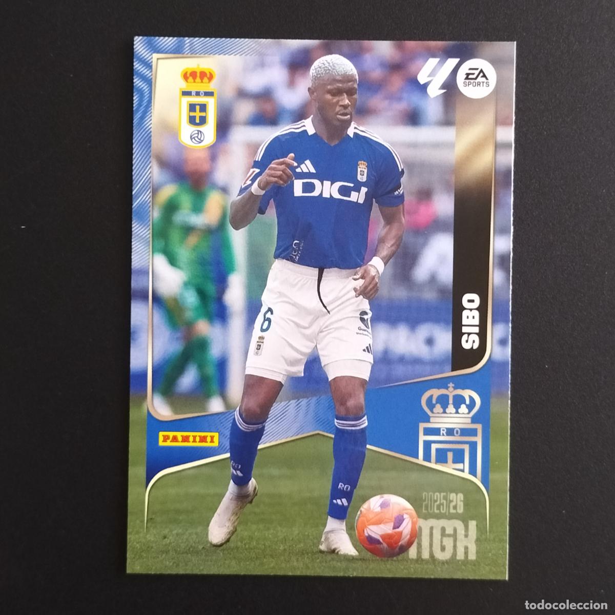 Cromos de F&uacute;tbol: MGK 281 SIBO OVIEDO CROMOS ALBUM MEGACRACKS LIGA FUTBOL 2025 2026 25 26