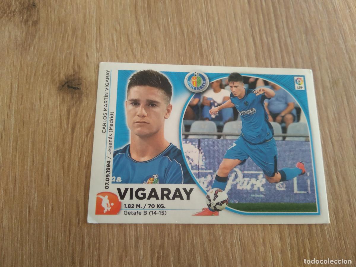 Cromos de F&uacute;tbol: 5 BIS VIGARAY COLOCA GETAFE CROMO FUTBOL PANINI LIGA 2014-2015 EDICIONES ESTE 14-15