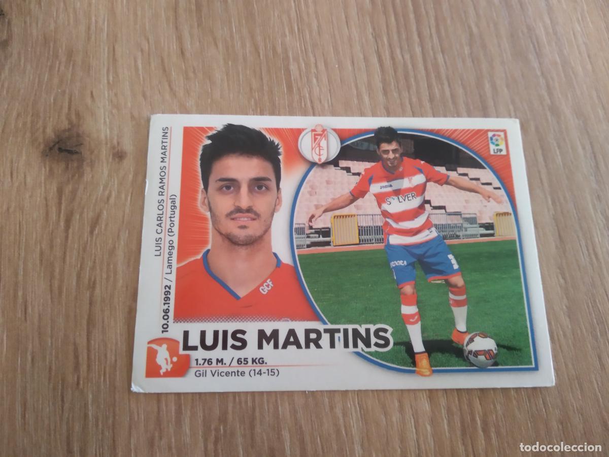 Cromos de F&uacute;tbol: 19 LUIS MARTINS GRANADA CROMO FUTBOL PANINI LIGA 2014-2015 EDICIONES ESTE 14-15
