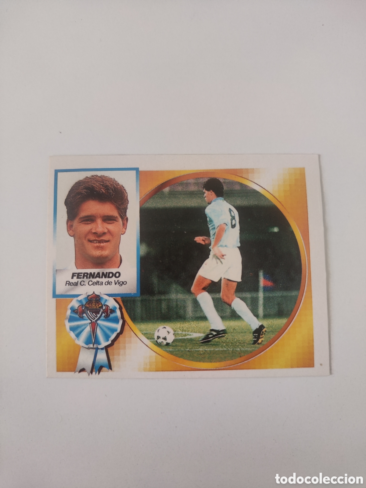 Cromos de F&uacute;tbol: Este 94 95 nuevo sin pegar muy buen estado Celta Vigo Fernando