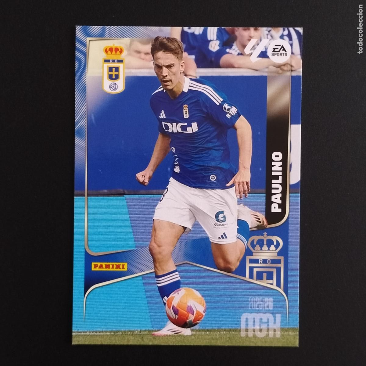 Cromos de F&uacute;tbol: MGK 284 PAULINO OVIEDO CROMOS ALBUM MEGACRACKS LIGA FUTBOL 2025 2026 25 26