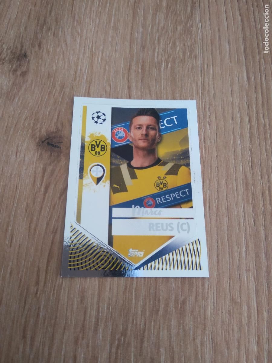 Cromos de F&uacute;tbol: 107 MARCO REUS BORUSSIA DORTMUND CROMO FUTBOL UEFA CHAMPIONS LEAGUE 2022-2023 TOPPS 22-23