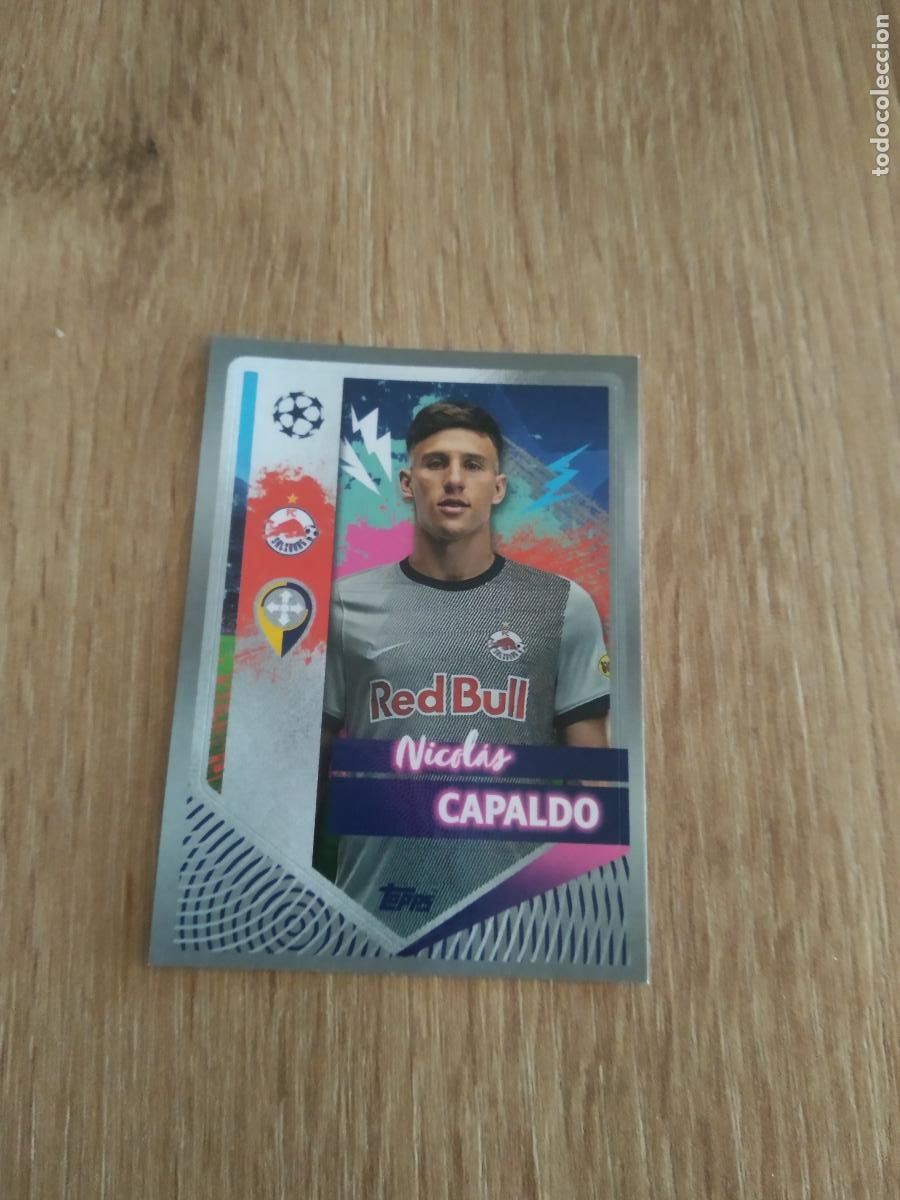 Cromos de F&uacute;tbol: 270 NICOLAS CAPALDO SALZBURG CROMO FUTBOL UEFA CHAMPIONS LEAGUE 2022-2023 TOPPS 22-23