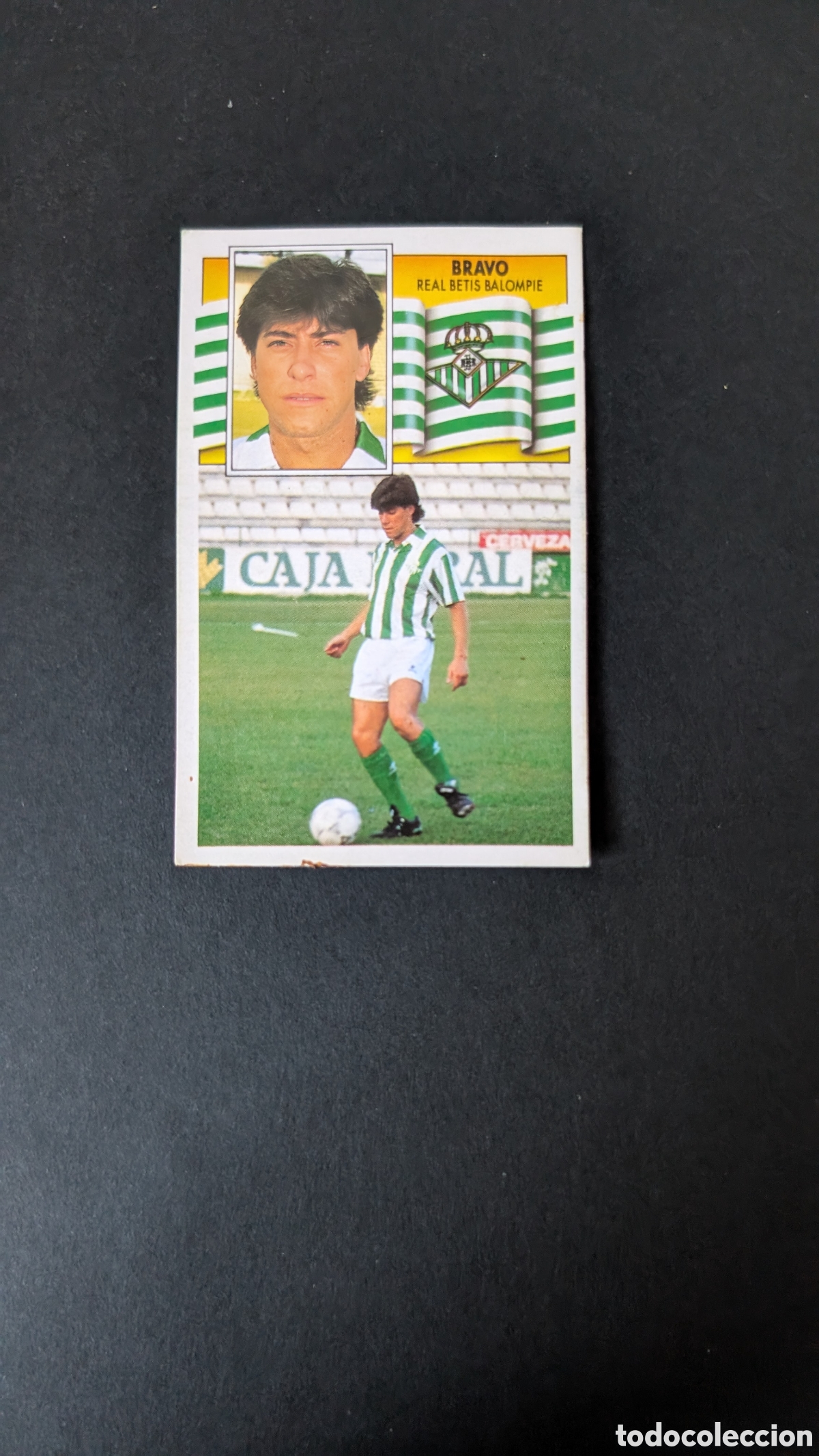 Cromos de Futebol: L1 BRAVO BETIS FICHAJE 28 LIGA ESTE 1990/91 90 91 DESPEGADO