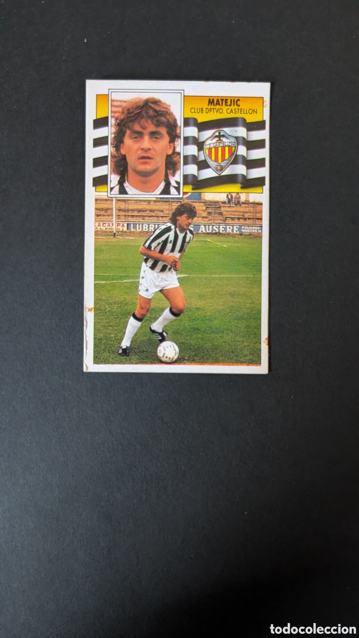 Cartes &agrave; collectionner de Football: L1 MATEJIC CASTELLON FICHAJE 32 LIGA ESTE 1990/91 90 91 DESPEGADO