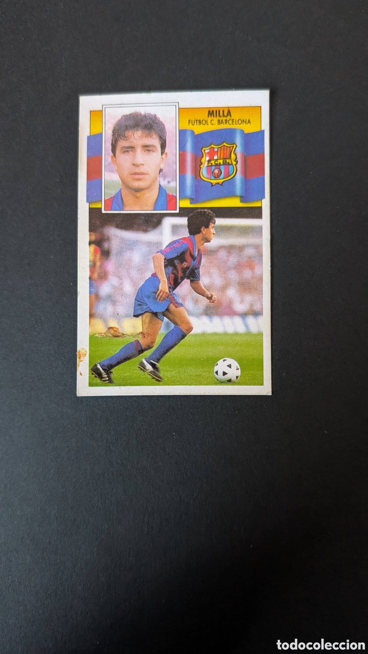Football Stickers: L1 MILLA BARCELONA BAJA LIGA ESTE 1990/91 90 91 DESPEGADO